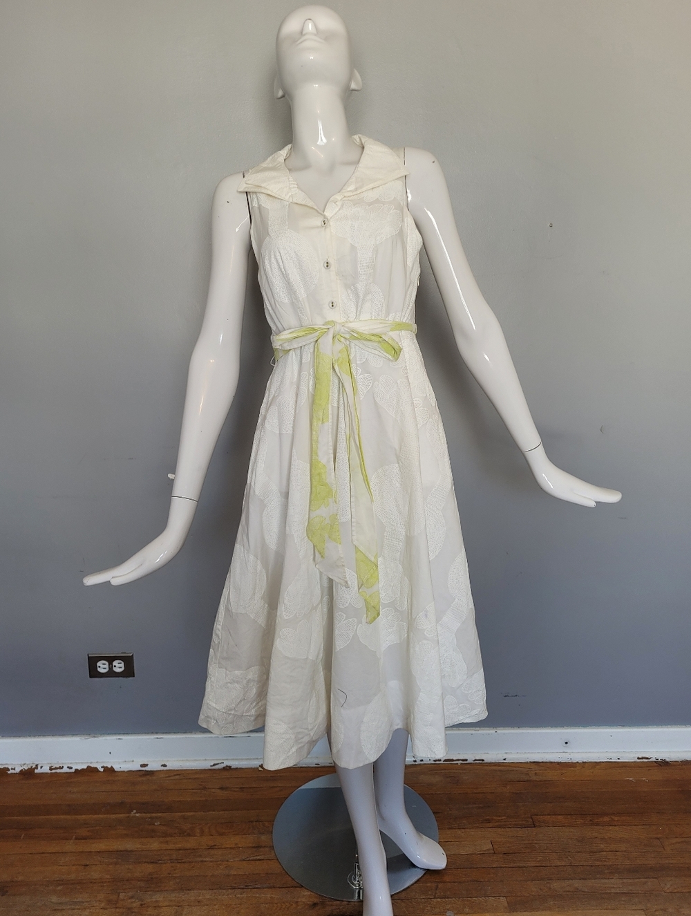 Marimekko for Anthropologie Sleeveless Shirt Dress, BNWT, Size 8